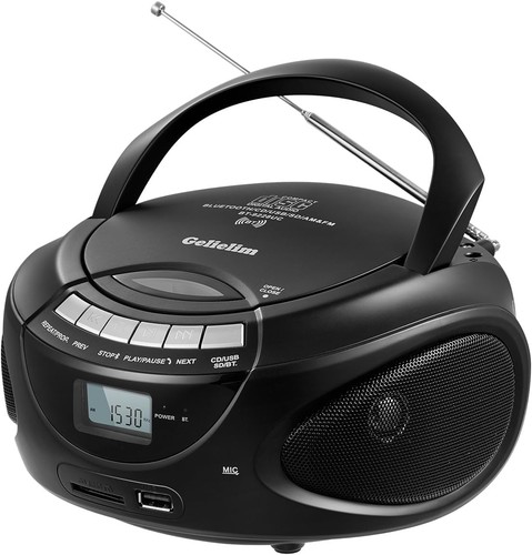 Tragbarer player boombox - cd,