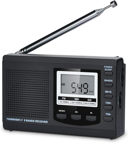 Vollband radio sw dsp - am, fm
