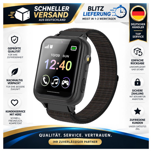 Kinder smartwatch s19 - kinder, s19-schwarz